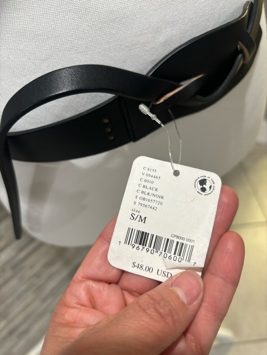 Free People Black Belt Lyra leather S/M main image 7